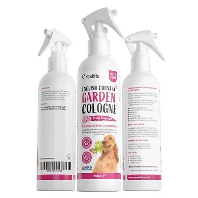 £8.49 • Buy Professional Dog Spray Cologne 250ml Grooming Dogs Skin Deodorant Pet Perfume