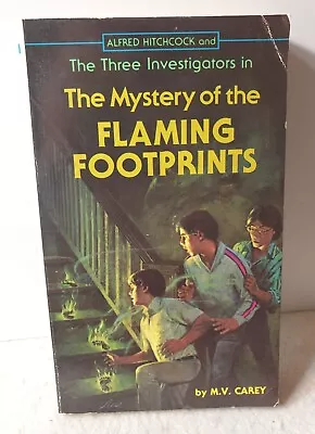 Alfred Hitchcock & The 3 Investigators In The Mystery Of The Flaming Footprints • $11.99