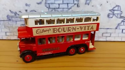 Lledo AEC London Double Deck Bus Cadburys Bourn-Vita • £5