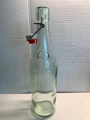 $8.54 • Buy VTG Made In France Flip-top Flip Swing Top 1895 Wine Glass Bottle 25.4oz French