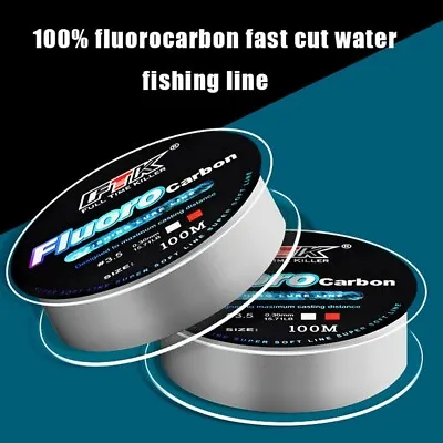 New Practical Roll X Fishing Line Brand New Carbon Fiber Fluorocarbon Fishing • £6.56