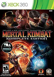 Mortal Kombat: Komplete Edition - Microsoft Xbox 360 • $33.88