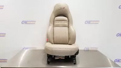 03 Chevy Corvette C5 Power Memory Seat Front Left Driver Shale Leather • $550