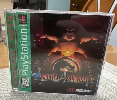 Mortal Kombat 4 (Sony PlayStation 1 1997) Complete Greatest Hits With Reg Card! • $59.99