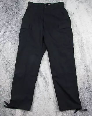 5.11 Tactical Pants Men's Medium Black TACLITE TDU Cargo Rip Stop Cotton Blend • $19.99