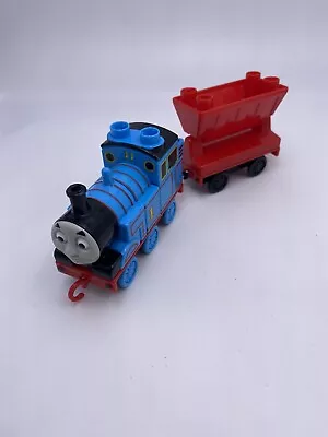 D963 Thomas Mega Bloks Train Replacement Part Lot & Red Tipping Cargo Car • $6