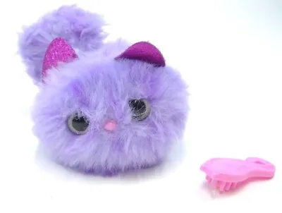 Lovable Kids Pomsies Wearable Virtual Pom-Pom Puppy Pet Speckles - Purple Cat • $7.99