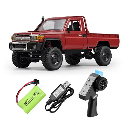 MN82 1:12 Full Scale RTR RC Car Toy 2.4G 4WD Off-Road Remote Control Car Truck • $170.33