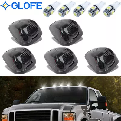 Smoked Lens White LED Cab Roof Marker Lights For 2016 F250 F350 F450 Super Duty • $23.89
