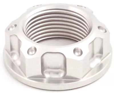 Evotech M22x1 Silver Yamaha Yzf-r125 Xj6 Mt03 2014 2015 2016 Steering Vest Nut • £22.66