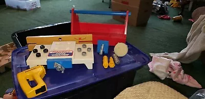 Vintage Fisher Price Power Workshop 1986 With Level And Tools  • $29.99