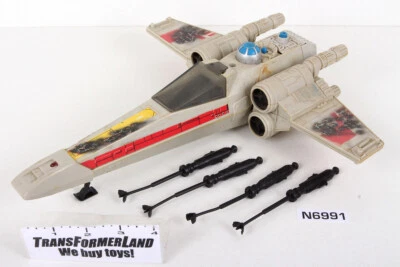 $113.50 • Buy Battle Damaged X-Wing Fighter 100% Complete Vehicles Original Kenner Star Wars