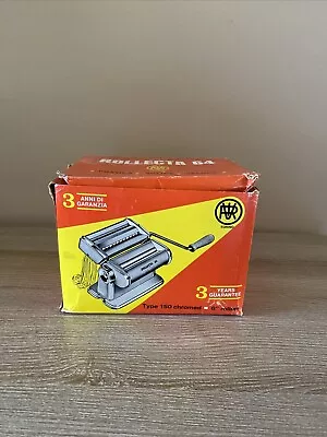 Esccelsa Torino Pasta Maker Made In ITALY Original Box Type 150 Chromed • $39.97