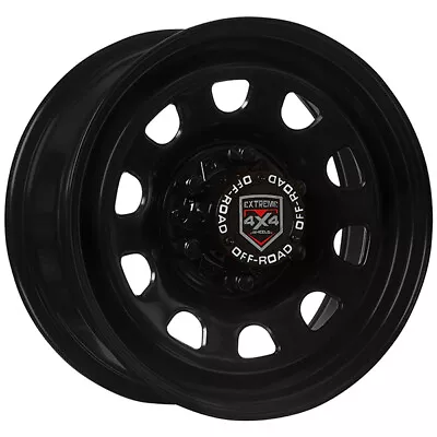 $119.12 • Buy Extreme 4x4 Steel Wheel D-HOLE 16x7 5/114.3 20P BLACK 73.1 FITS TOYOTA 4x2 HILUX