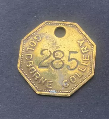 £5.99 • Buy Goldborne. 285  .    Colliery Miners Pit Check
