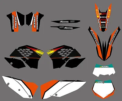 Graphics Decals Stickers Kit For KTM 250 300 400 450 530 EXC 2008 2009 2010 2011 • $49.99