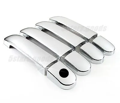 Accessories Chrome Side Door Handle Covers Trims For Nissan Versa / Nissan Tiida • $15
