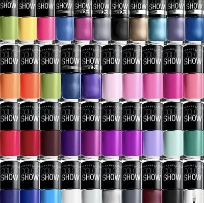 £34.99 • Buy Maybelline Color Show/ Colorama 7ml Nail Polish Varnish Choose Shade