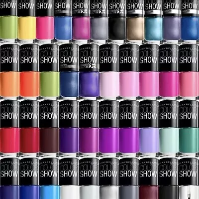 Maybelline Color Show/ Colorama 7ml Nail Polish Varnish Choose Shade • £19.99