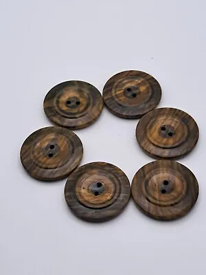 Vintage Wooden Buttons • $4.99
