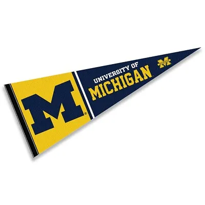 Michigan Team University Wolverines Full Size Pennant • $13.95