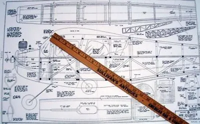 Megow SUPER QUAKER PLANS & PATTERNS Reduced To 80% Size OT FF RC Model Airplane  • $22.95