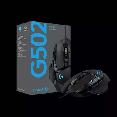 Logitech G502 HERO 16000 DPI High Performance Gaming Mouse • £37.89