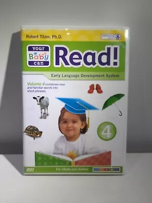 Your Baby Can Read Volume 4  (DVD 2009) Early Learning • £6.20