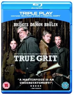 True Grit - (Blu-ray + DVD) [2011] [Regi Blu-ray Expertly Refurbished Product • £3.49