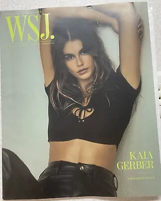 WSJ Wall Street Journal Magazine 2024 Spring Womens’ Fashion Kaia Gerber • $29.23