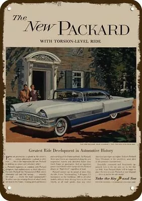 1955 PACKARD 400 Car Vintage-Look-Edge DECORATIVE REPLICA METAL SIGN • $24.99