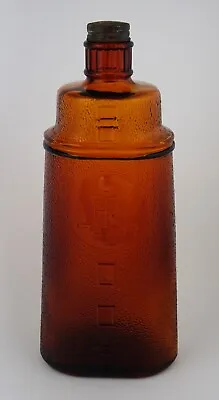 Vintage Continental Distilling Corporation Amber Whiskey Bottle Lighthouse • $20