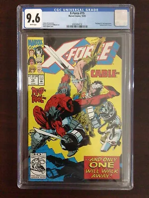 CGC 9.6 X-Force 15 X-Men Cable Deadpool White Pages • $50