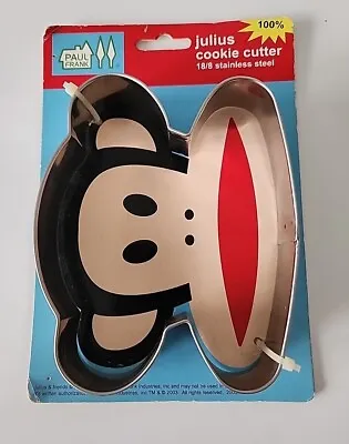 Paul Frank Julius Monkey Vtg Cookie Cutter 2003 New • $15.99