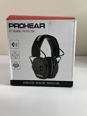 PROHEAR EM030 Electronic Earmuffs Bluetooth BT Black New Hearing Protector • $29.95