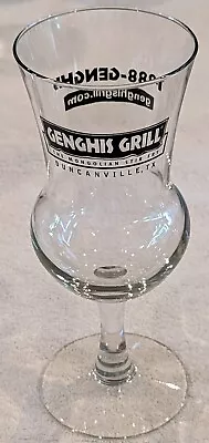 Genghis Mongolian Grill Duncanville Texas 16oz Hurricane Glass(es) • $4.99