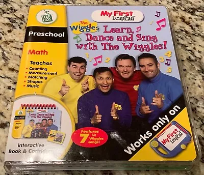 New Leap Frog My First LeapPad Learn Dance Sing W/ The Wiggles Book & Cartridge • $7.95