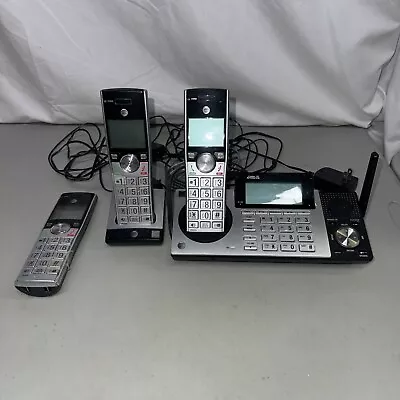 AT&T Cordless Phone System CL83415 3 Handsets W/ Answering DECT • $23.99