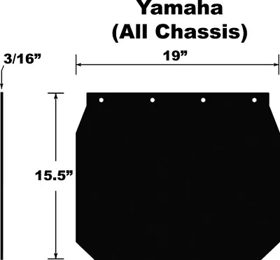 Proven Design Products Snow Flap #SF98YAMPB 10-15060 SF-YAMPB • $46.80