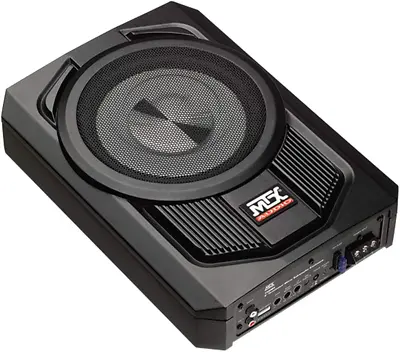 TN8MS Terminator 8 Inch Micro Compact Amplified Subwoofer Enclosure For Sma • $274.84