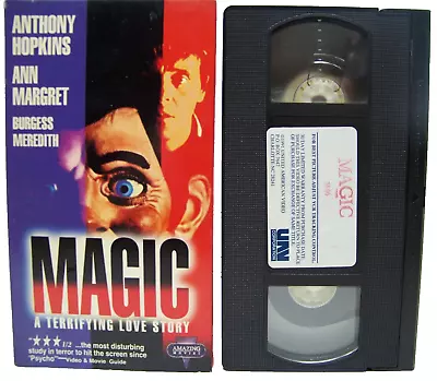 MAGIC Terrifying Love Story 1978 VHS Dummy Horror  Anthony Hopkins • $11.98