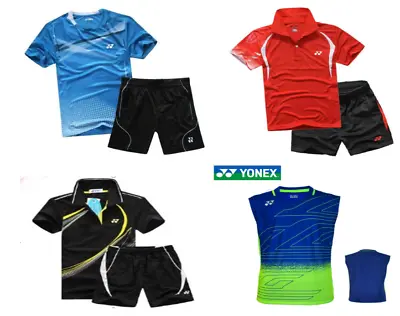 Top Quality Yonex Badminton Shirt Shorts Collection Soft Silky Sports Clothing • £12.98
