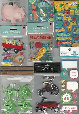 U CHOOSE Assorted Jolee's Recollection Soft Spoken Etc KID PLAYTIME 3D Stickers  • $3.15