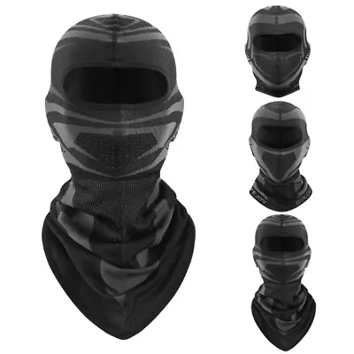 Motorcycle Balaclava Hood Ski Mask Thermal Face Cover Cycling Cap Headwear Hat • $12.99