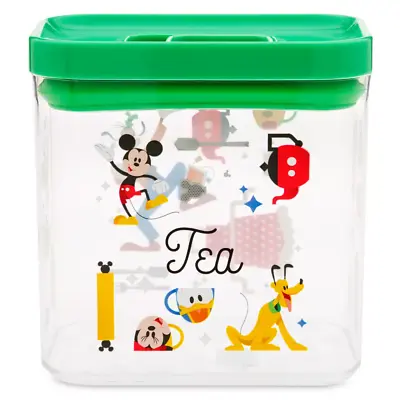 Disney Parks Mickey Mouse & Friends Tea Canister Container Jar Mousewares New • $24.95