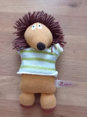 £11.99 • Buy Latitude Enfants 2010 Hugo The Hedgehog Knited Soft Toy Stripes Brown Wool Hair 