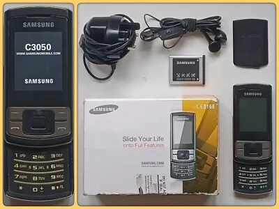 Samsung C3050 Mobile Phone  (Unlocked) Original Box & Content *SEE DESCRIPTION* • £47.95