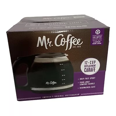 Mr. Coffee PLD12RB4 Replacement 12 Cup Carafe Coffee Maker Pot - New In Open Box • $15.99