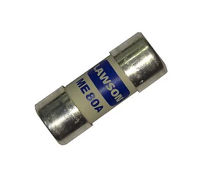 £7.99 • Buy 80A BS88-3 BS1361 House Service Cut-out Main Fuse Lawson ME80 80 Amp ⌀22.23mm