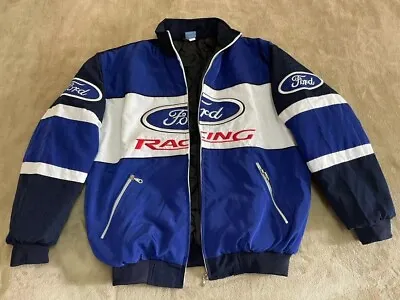 Adult F1 Vintage Racing Jacket With Sublimation Print Ford Jacket • $39